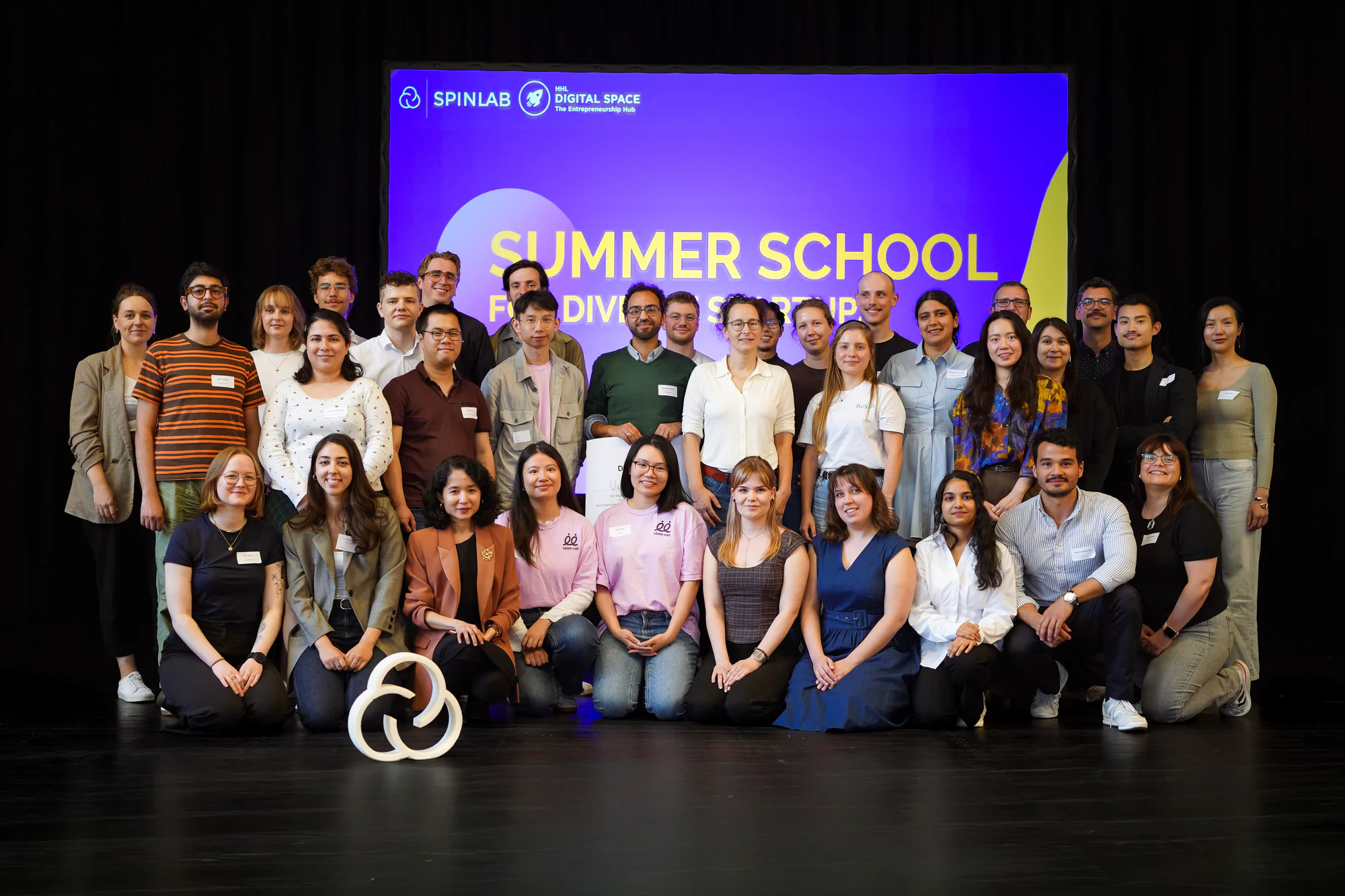 Teilnehmende der Summer School for Diverse Startups