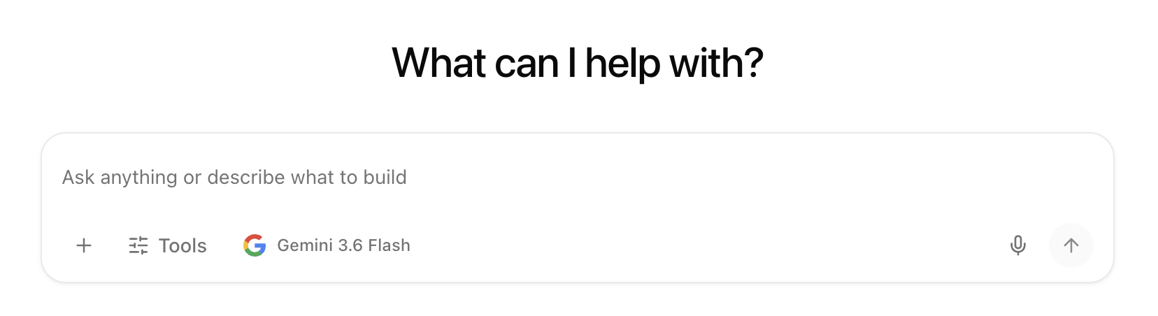 Eingabefeld des Pharen Hub KI-Assistenten
