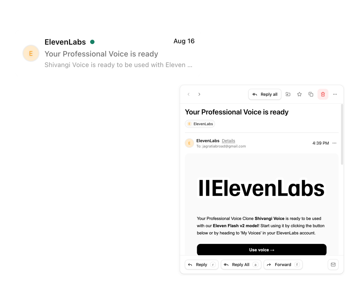 Pharen Mail im gemeinsamen Workspace