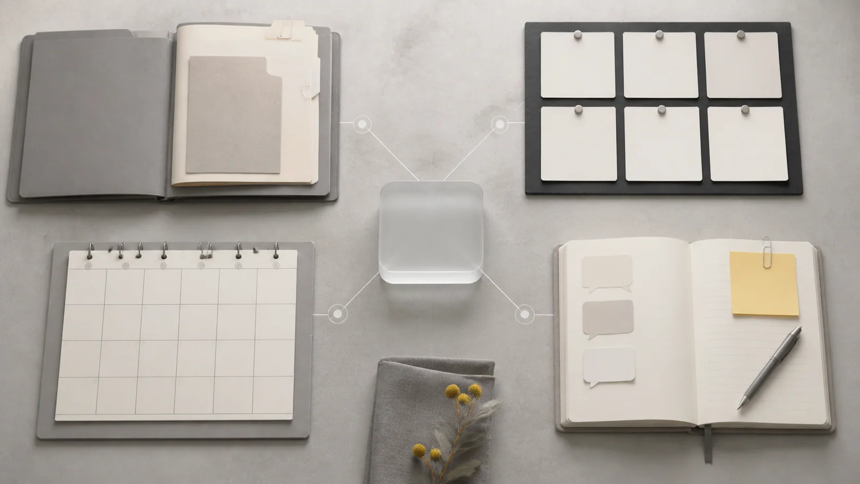 Documents, lists and conversations in one shared working context as the foundation for AI knowledge management